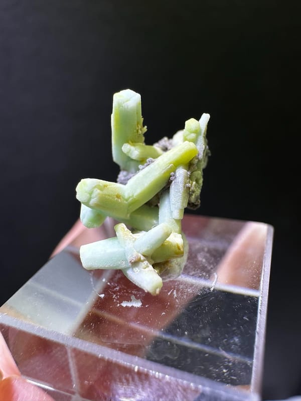 Pyromorphite from Guangxi, China, individual mineral specimen view 1
