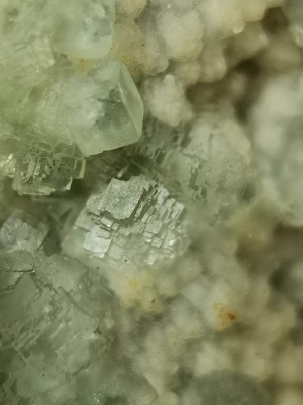 Fluorite from Xinyang, Henan, China, individual mineral specimen view 5