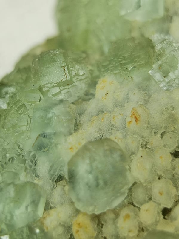 Fluorite from Xinyang, Henan, China, individual mineral specimen view 6