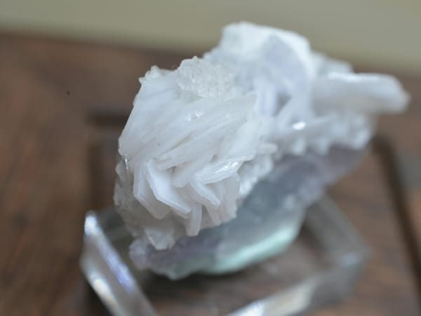 Calcite, individual mineral specimen view 2 for a mineral collection