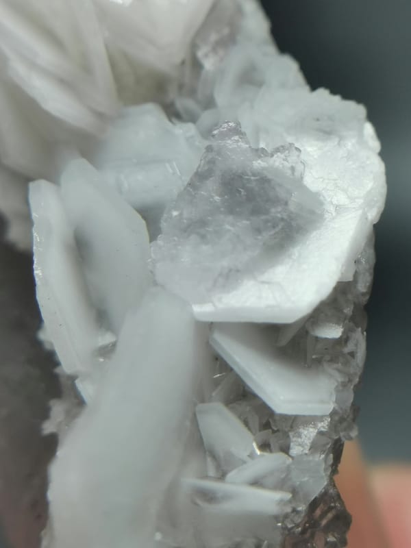 Calcite, individual mineral specimen view 3 for a mineral collection