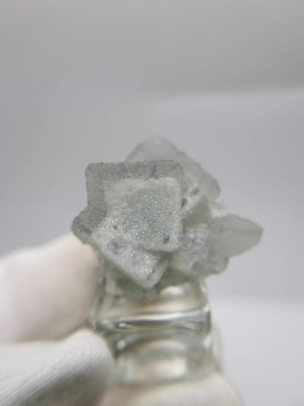 Fluorite from Zhejiang, China, individual mineral specimen view 1