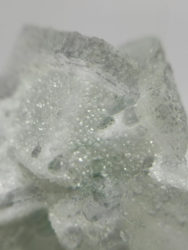 Fluorite from Zhejiang, China, individual mineral specimen view 3