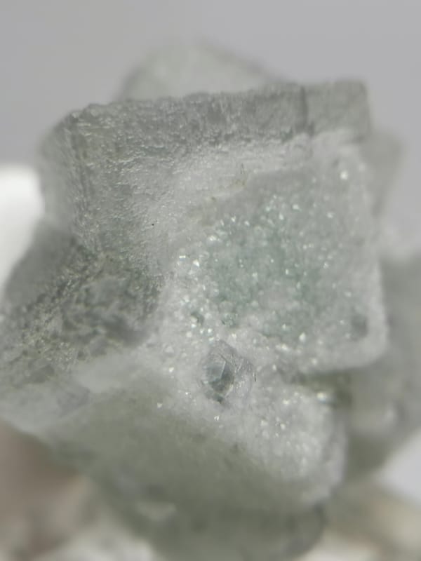 Fluorite from Zhejiang, China, individual mineral specimen view 4