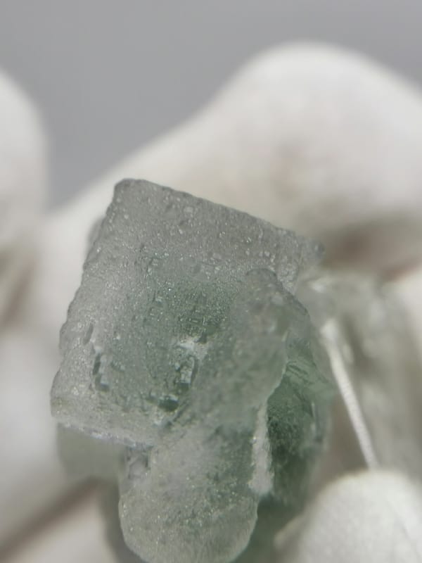 Fluorite from Zhejiang, China, individual mineral specimen view 5