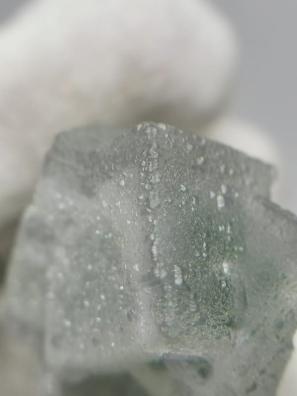 Fluorite from Zhejiang, China, individual mineral specimen view 6