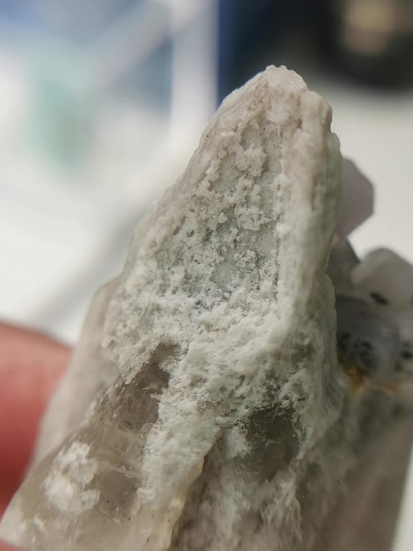 Fluorite from Inner Mongolia, China, individual mineral specimen view 2