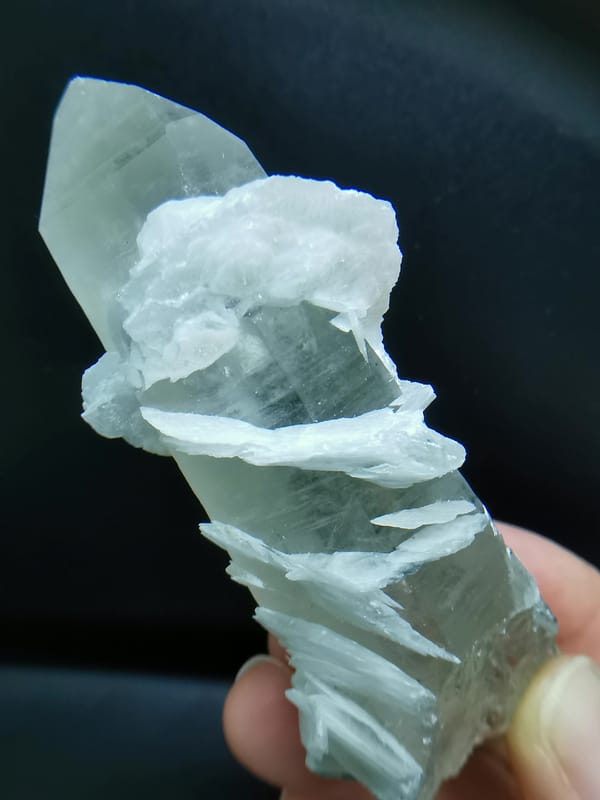 Quartz from Inner Mongolia, China, individual mineral specimen view 1