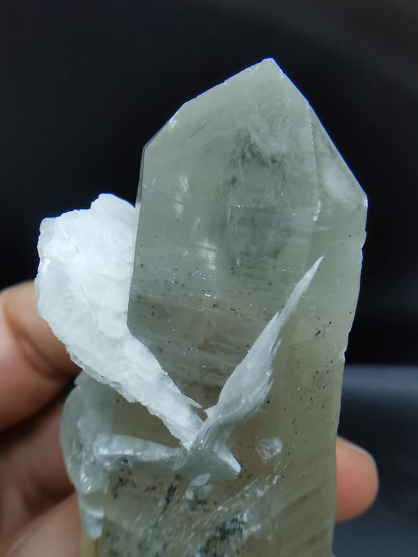 Quartz from Inner Mongolia, China, individual mineral specimen view 2