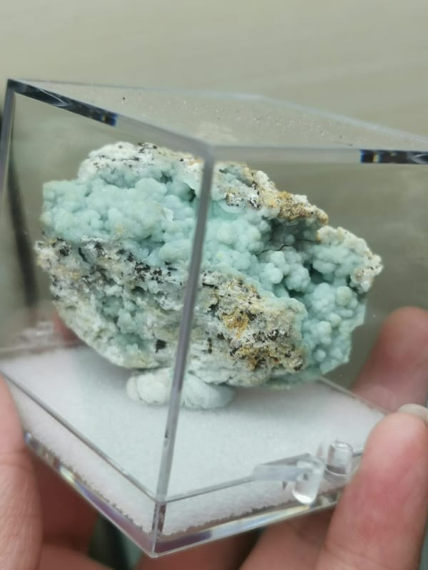 Gibbsite, individual mineral specimen view 1 for a mineral collection