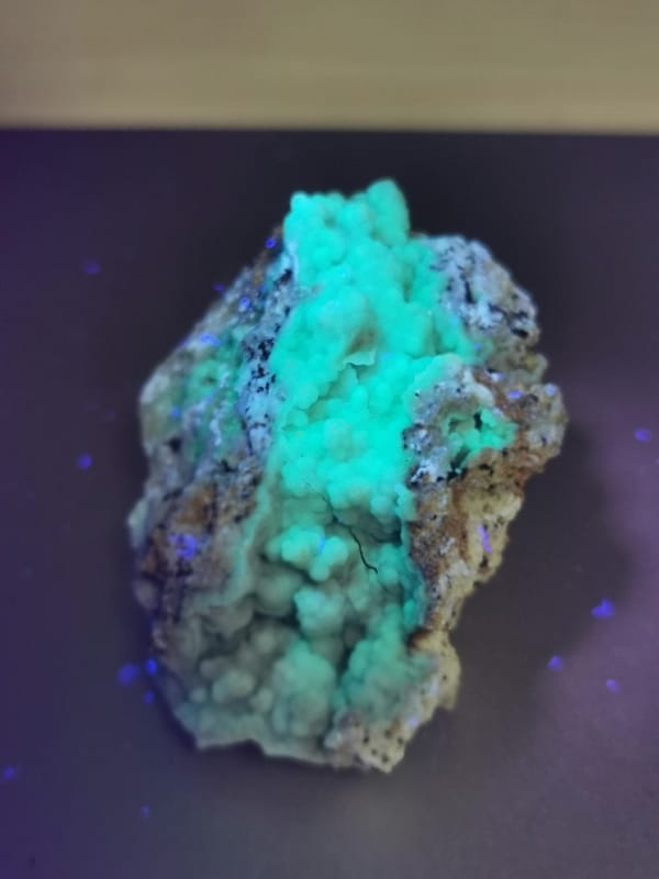 Gibbsite, individual mineral specimen view 3 for a mineral collection