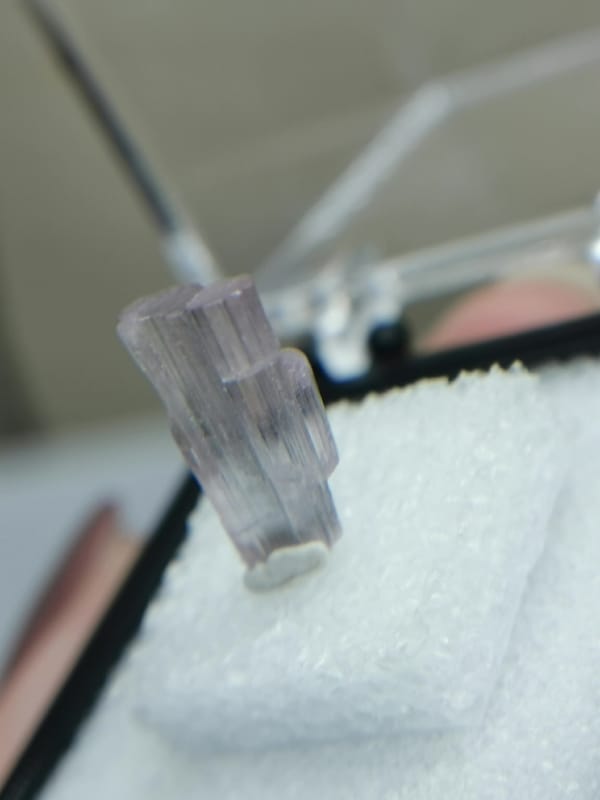 Tourmaline from Afghanistan, individual mineral specimen view 2