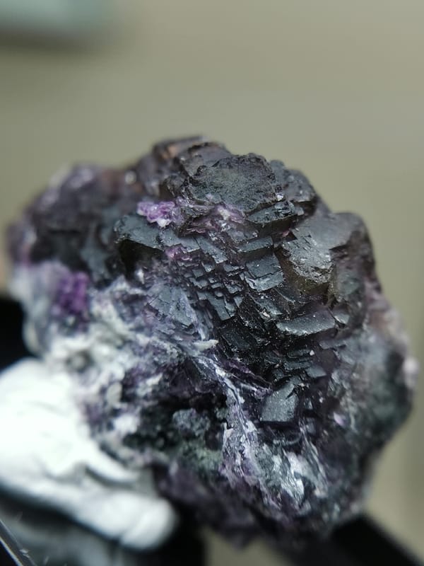 Fluorite from Inner Mongolia, China, individual mineral specimen view 2
