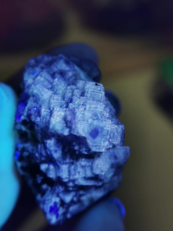 Fluorite from Inner Mongolia, China, individual mineral specimen view 3