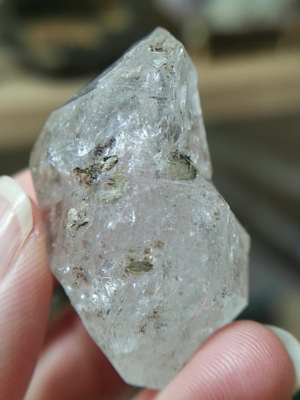 Quartz, individual mineral specimen view 1 for a mineral collection