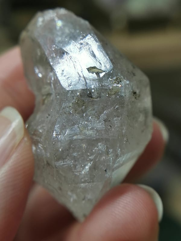 Quartz, individual mineral specimen view 4 for a mineral collection