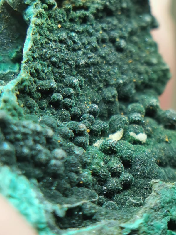 Azurite from Anhui, China, individual mineral specimen view 1