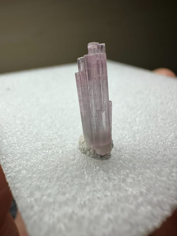 Tourmaline from Afghanistan, individual mineral specimen view 4