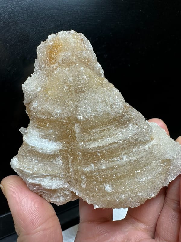 Gypsum from Guizhou, China, individual mineral specimen view 1