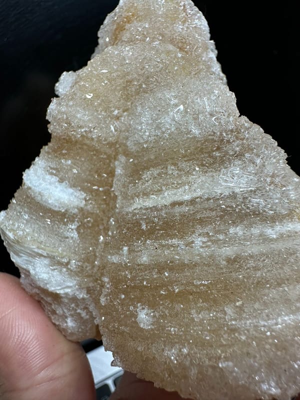 Gypsum from Guizhou, China, individual mineral specimen view 2