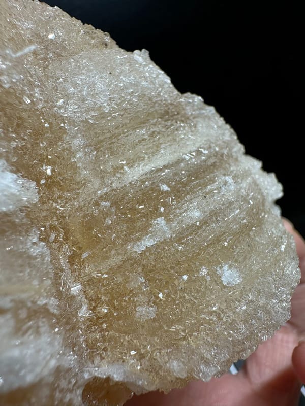 Gypsum from Guizhou, China, individual mineral specimen view 4