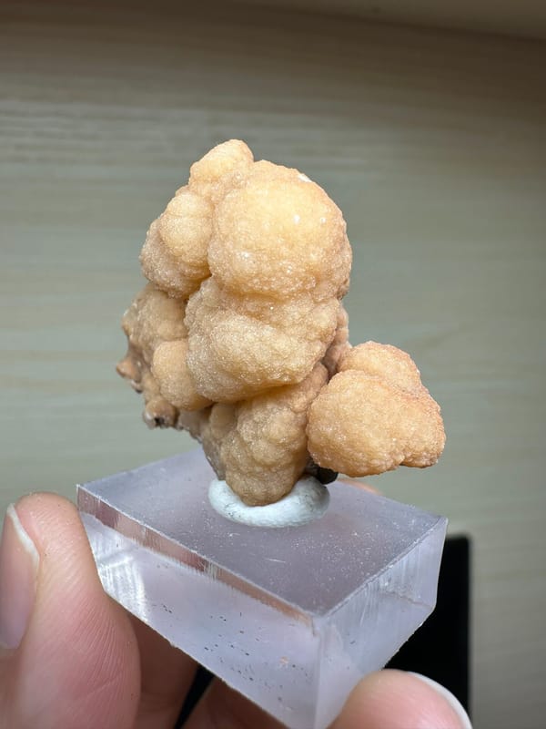Calcite, individual mineral specimen view 2 for a mineral collection