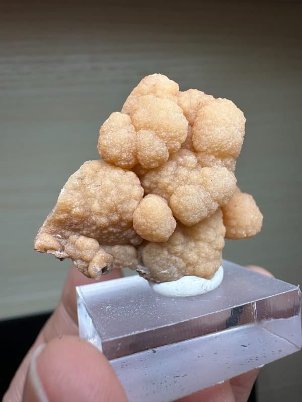 Calcite, individual mineral specimen view 3 for a mineral collection