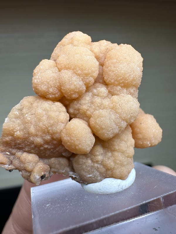 Calcite, individual mineral specimen view 4 for a mineral collection