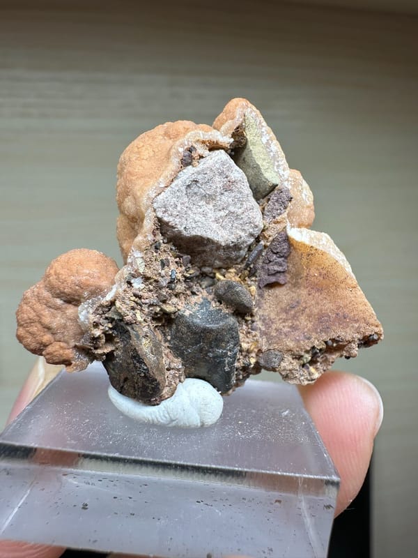 Calcite, individual mineral specimen view 6 for a mineral collection