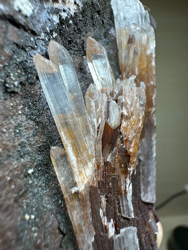 Gypsum from Guizhou, China, individual mineral specimen view 7