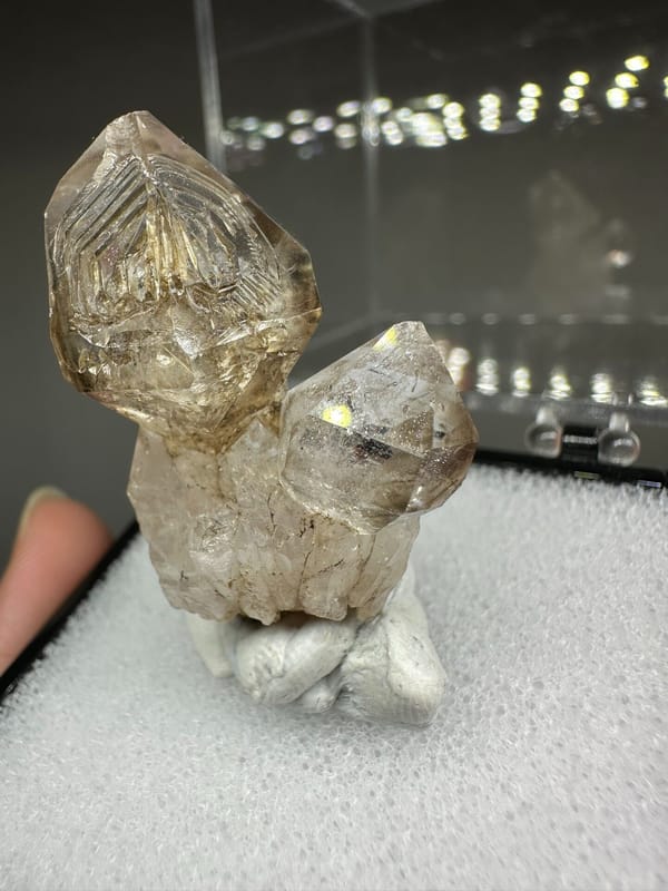 Quartz, individual mineral specimen view 1 for a mineral collection