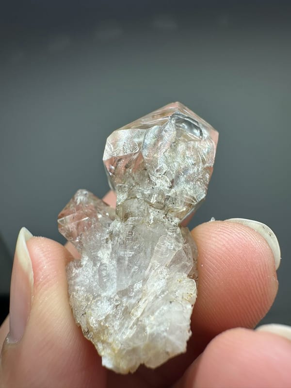 Quartz, individual mineral specimen view 6 for a mineral collection