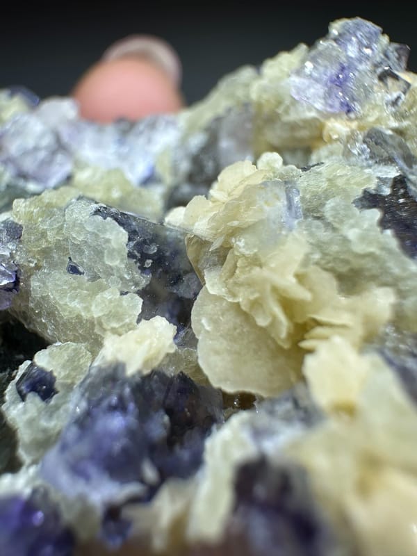 Fluorite from Inner Mongolia, China, individual mineral specimen view 3
