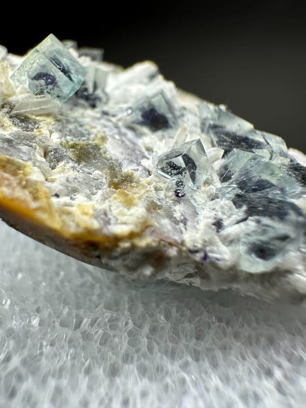 Fluorite from Inner Mongolia, China, individual mineral specimen view 2