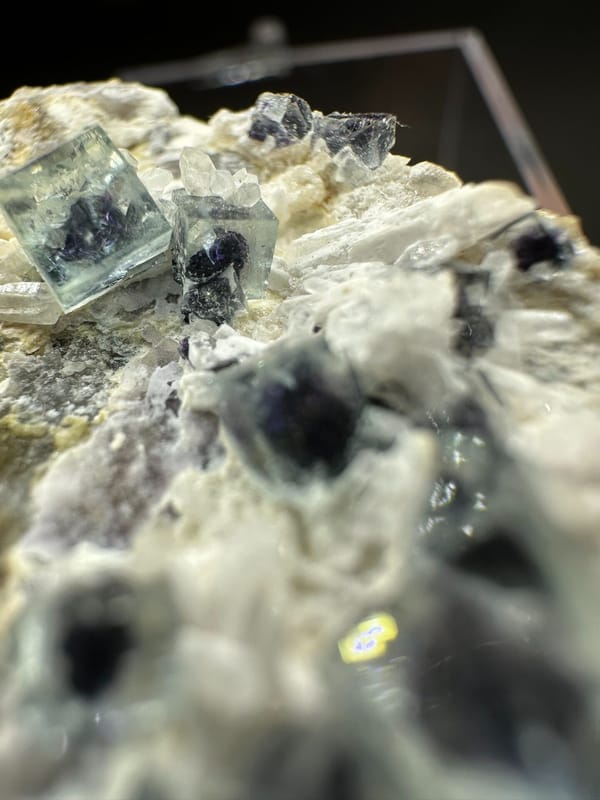 Fluorite from Inner Mongolia, China, individual mineral specimen view 6