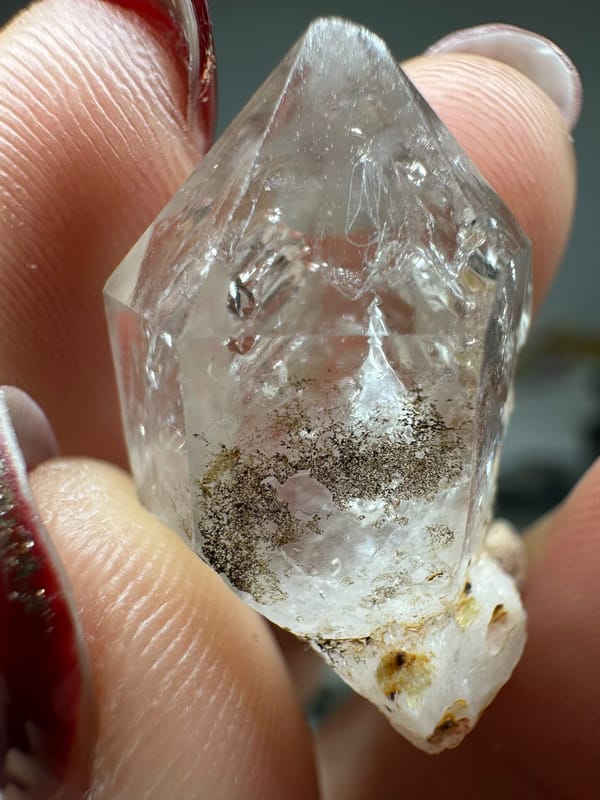 Quartz, individual mineral specimen view 2 for a mineral collection