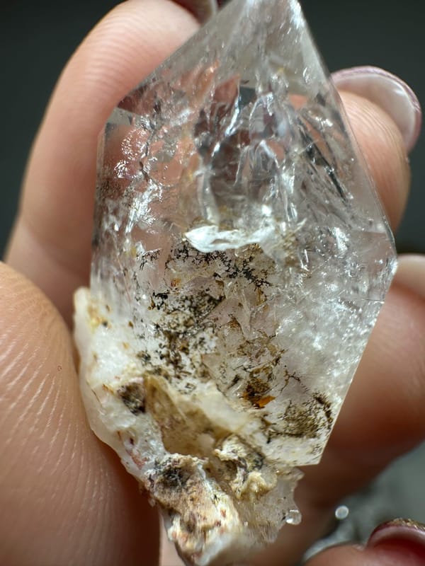 Quartz, individual mineral specimen view 4 for a mineral collection