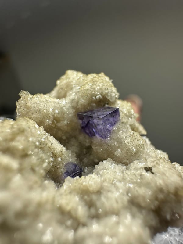 Fluorite from Yaogangxian Mine, Yizhang Co., Hunan, China, individual mineral specimen view 1