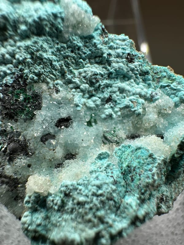 Chrysocolla, individual mineral specimen view 4 for a mineral collection