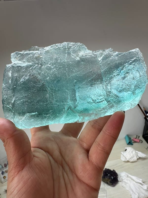 Fluorite, individual mineral specimen view 1 for a mineral collection