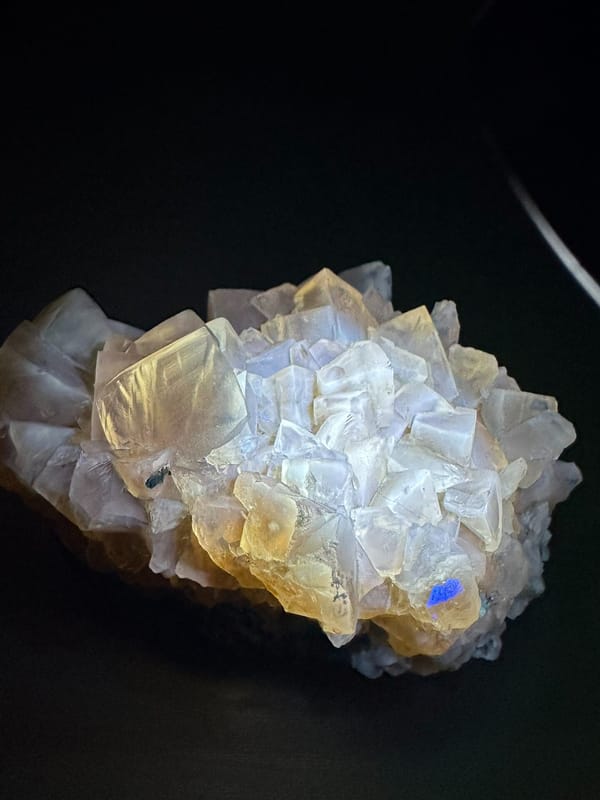 Calcite, individual mineral specimen view 3 for a mineral collection