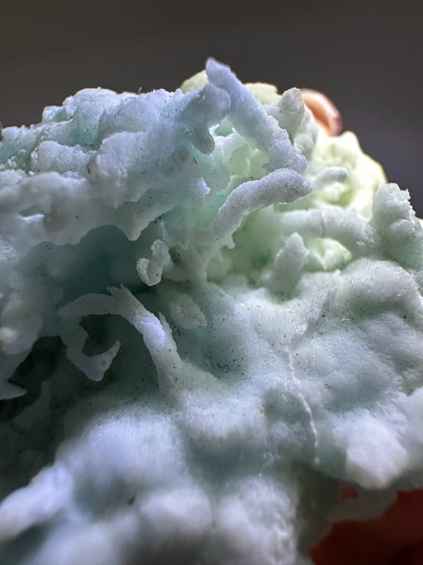 Aragonite, individual mineral specimen view 3 for a mineral collection