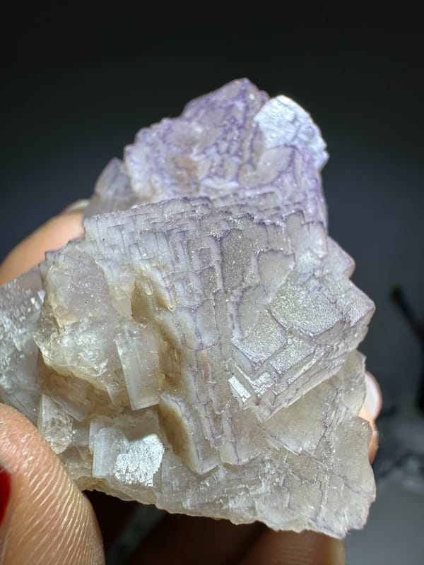 Fluorite from Guizhou, China, individual mineral specimen view 6