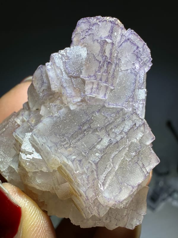 Fluorite from Guizhou, China, individual mineral specimen view 7