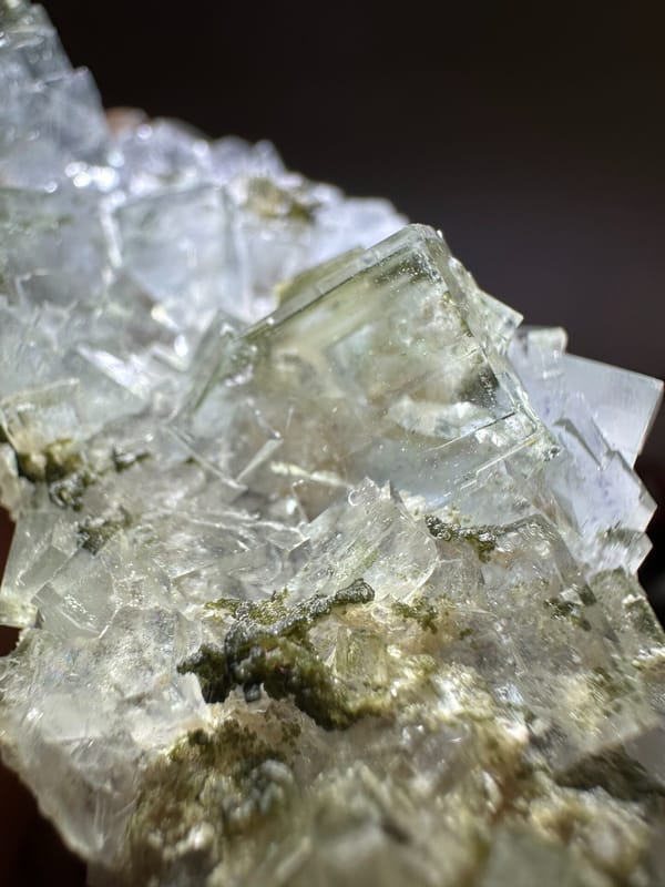 Fluorite from Yaogangxian Mine, Yizhang Co., Hunan, China, individual mineral specimen view 2