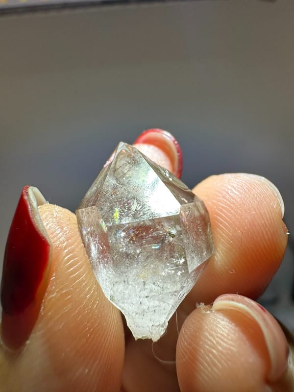 Quartz, individual mineral specimen view 4 for a mineral collection