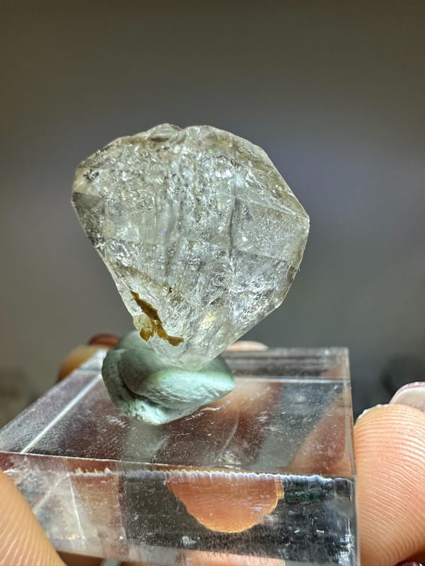 Quartz, individual mineral specimen view 6 for a mineral collection