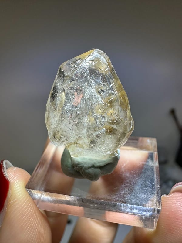 Quartz, individual mineral specimen view 7 for a mineral collection