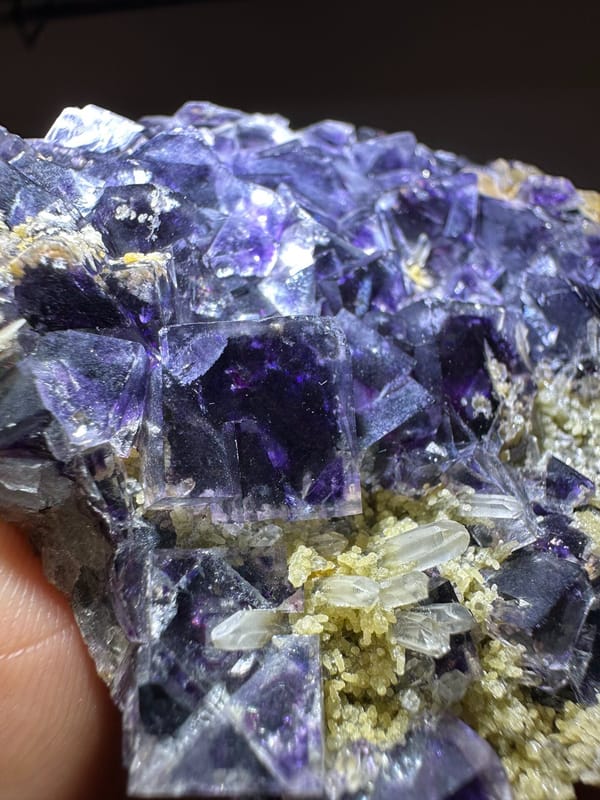 Fluorite from Inner Mongolia, China, individual mineral specimen view 2