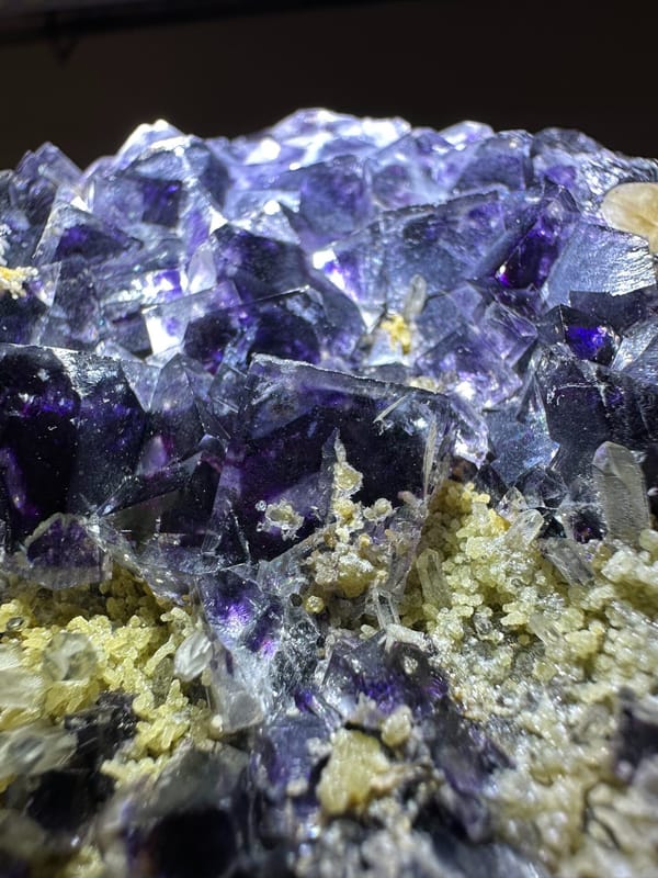 Fluorite from Inner Mongolia, China, individual mineral specimen view 3
